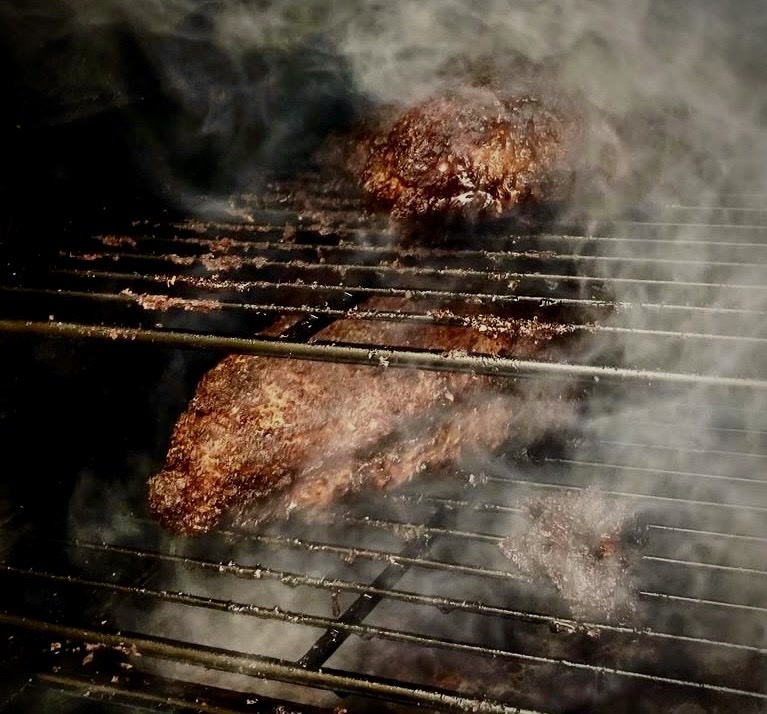 Big Awesome BBQ hickory-smoked brisket prepared for catering in Central New York